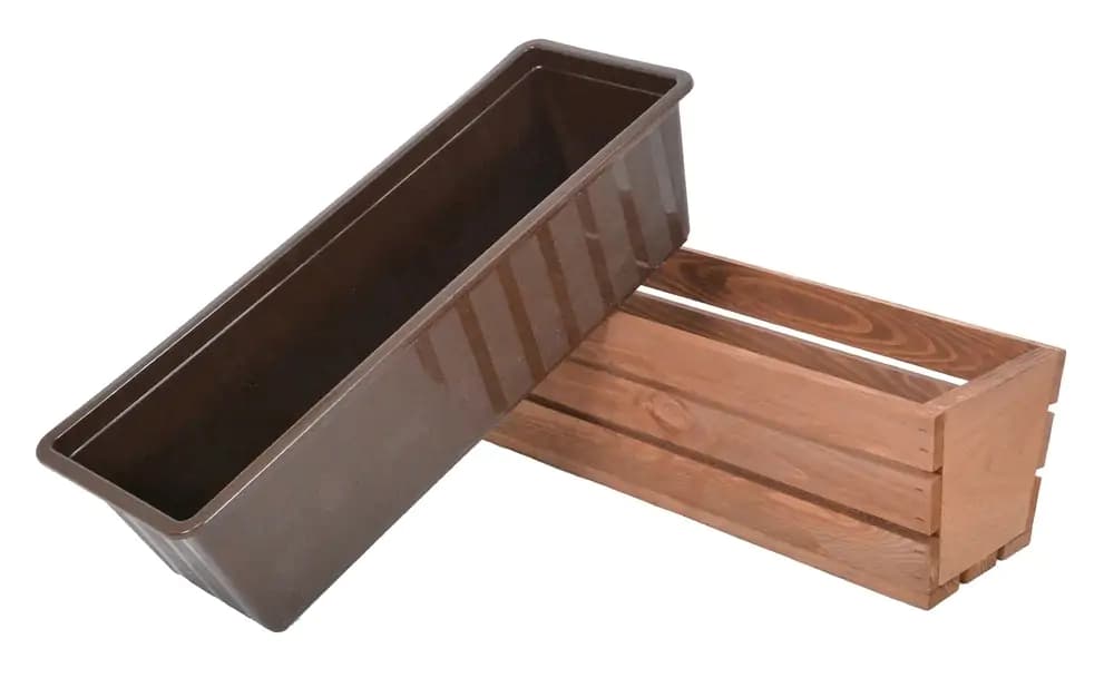 Rojaplast Truhlík MODERN 51 cm - hnědá - náhled 3
