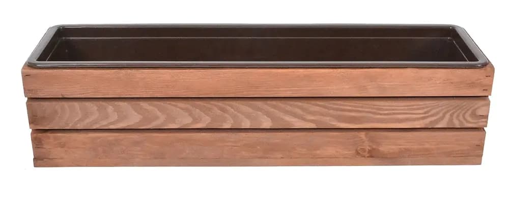 Rojaplast Truhlík MODERN 61 cm - hnědá - náhled 2