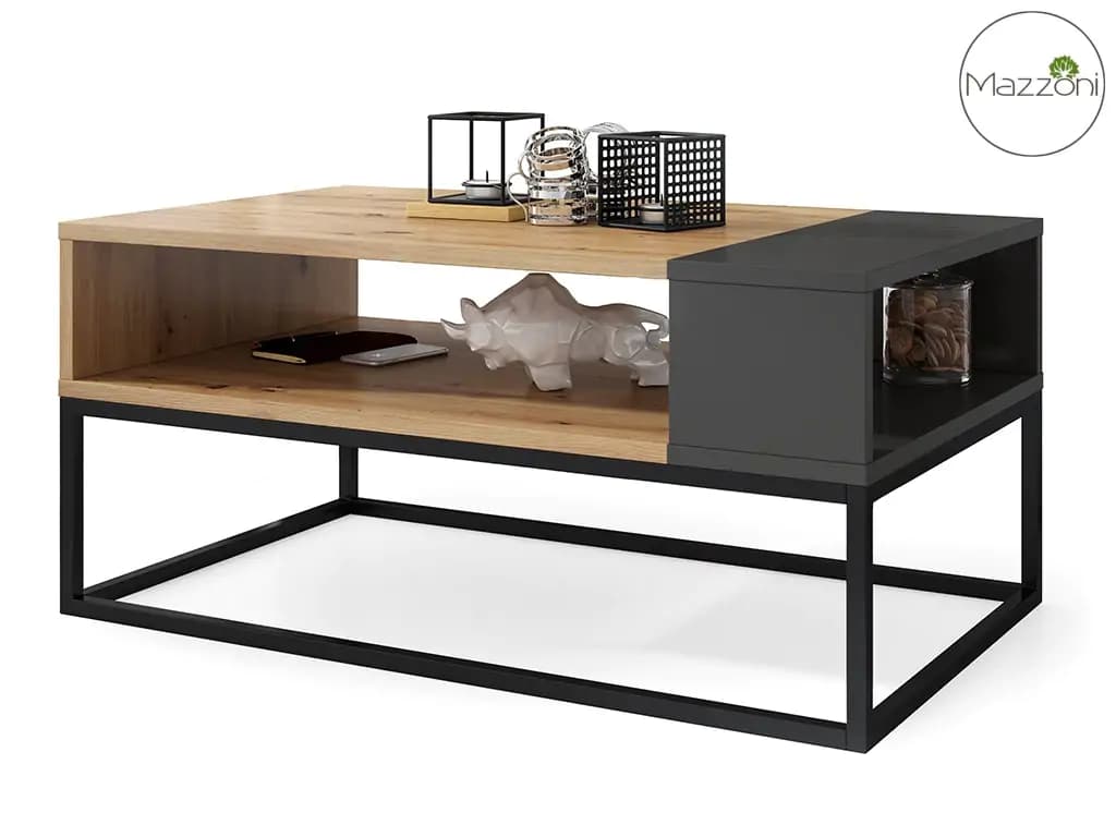 Casarredo Konferenční stolek LYNX 100 - dub artisan/antracit