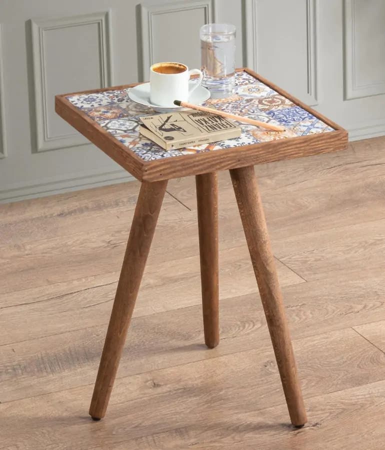 Casarredo Odkládací stolek RYAN - ořech/LAUREN