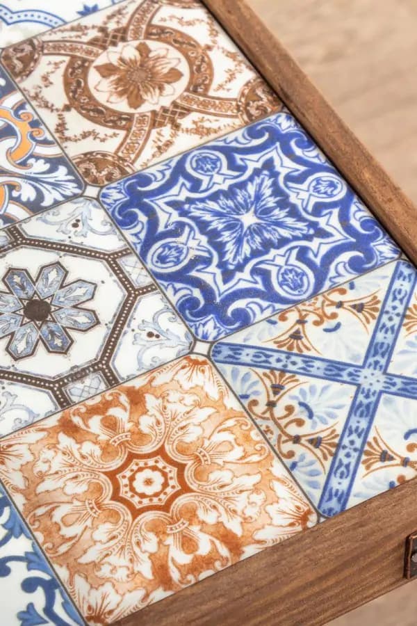 Casarredo Odkládací stolek RYAN - ořech/LAUREN - náhled 5