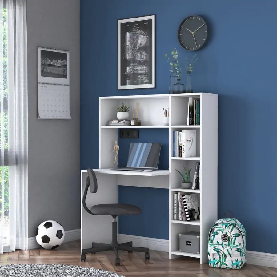 Casarredo Psací stůl LARGS - bílá - náhled 5