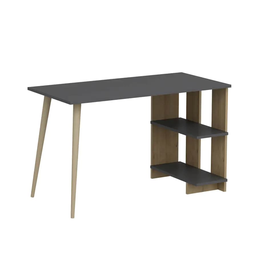 Casarredo Psací stůl CAPEL - antracit / dub - náhled 2