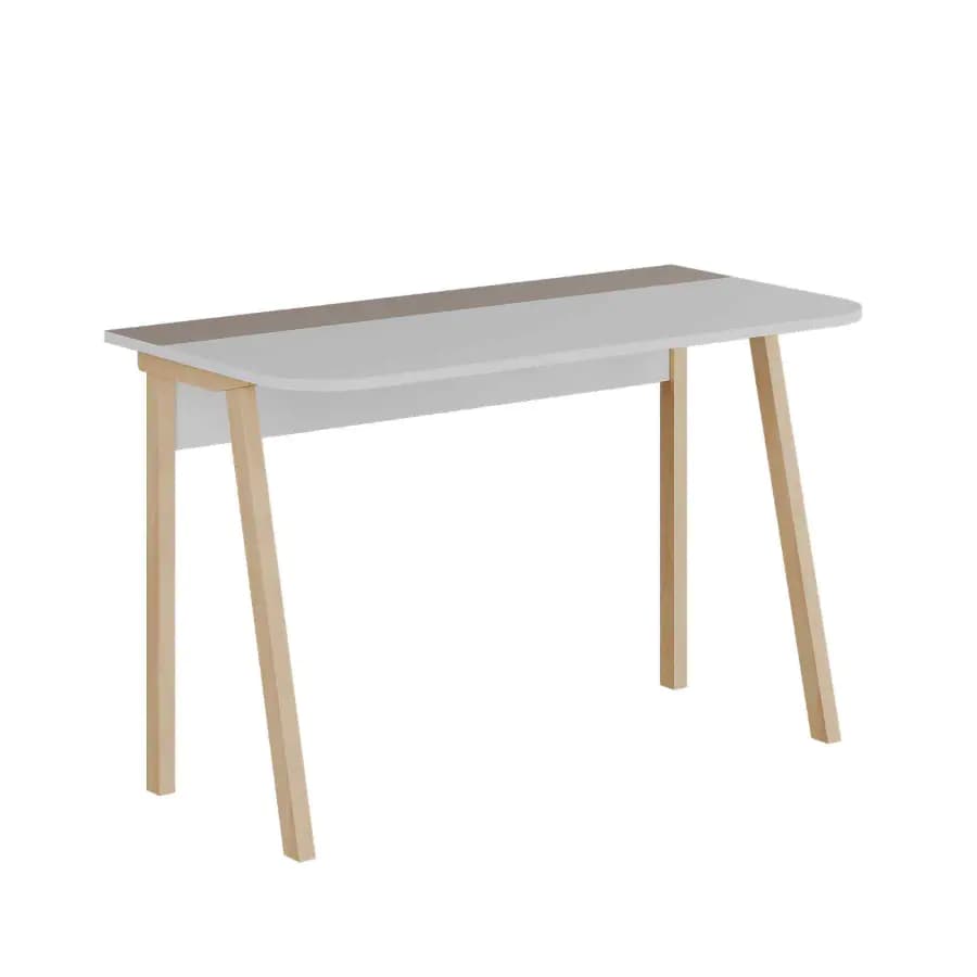 Casarredo Psací stůl MORPHEUS - bílý / světlá moka - náhled 2