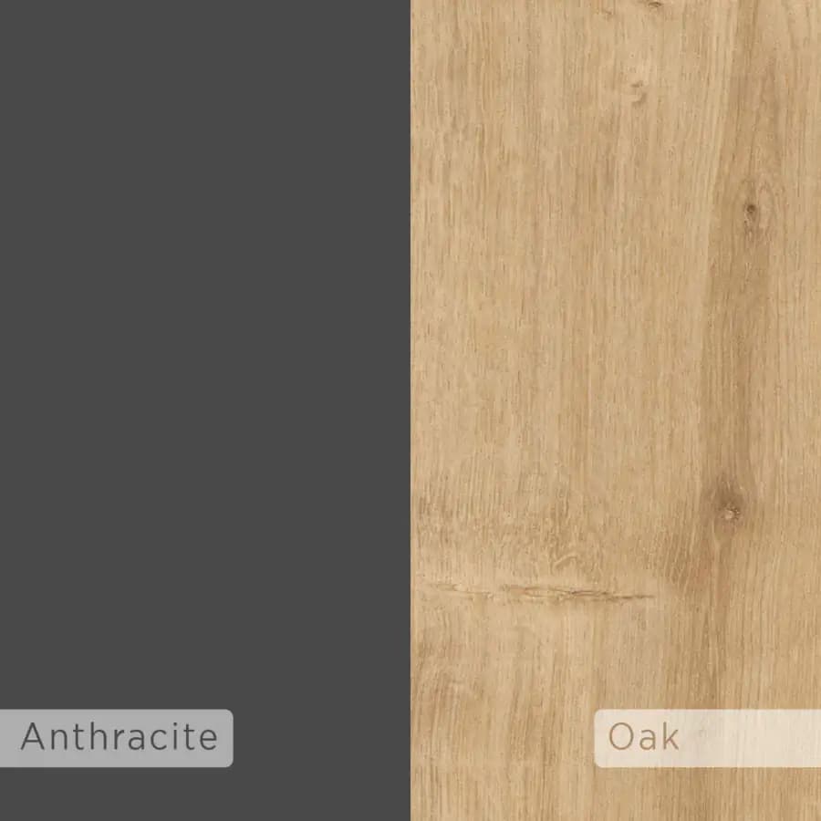 Casarredo Psací stůl ANITA - dub/antracit - náhled 3