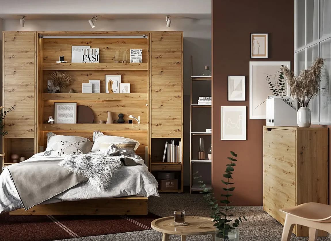 Casarredo Rozkládací psací stůl levý REBECCA -dub artisan - náhled 5