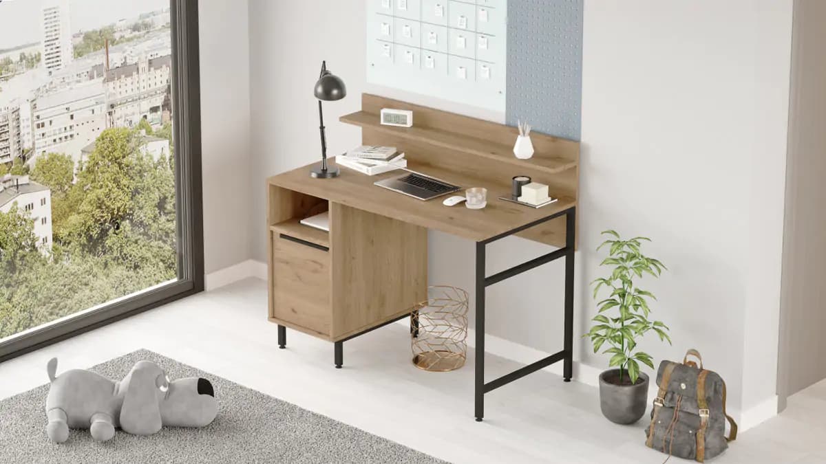 Casarredo Psací stůl MAZAPIL - dub - náhled 5