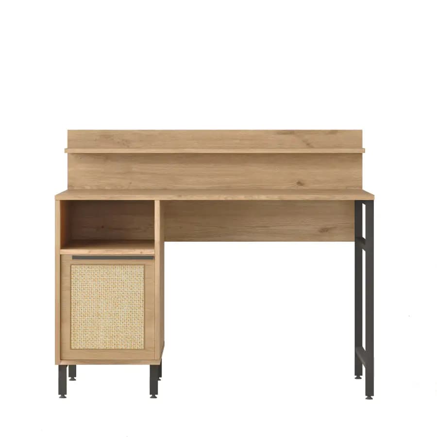 Casarredo Psací stůl MAZAPIL - dub/jutový vzor