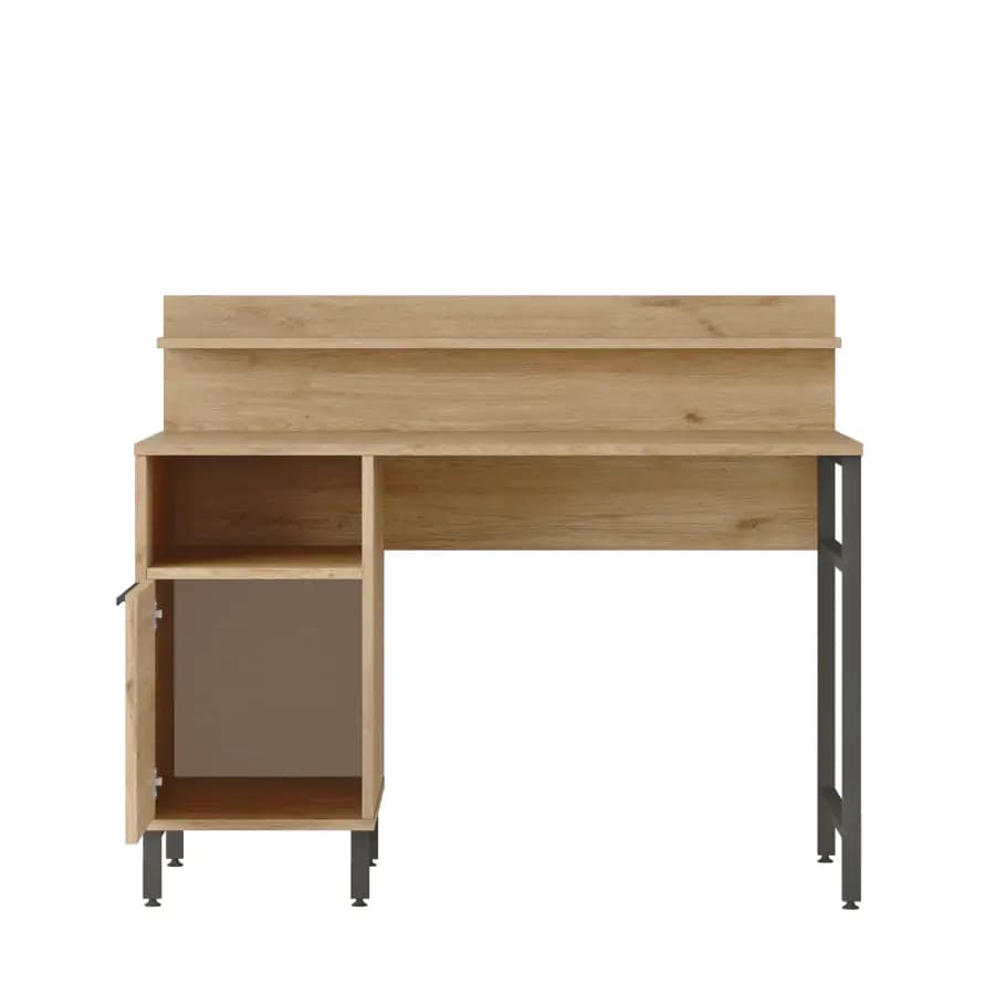 Casarredo Psací stůl MAZAPIL - dub/jutový vzor - náhled 2