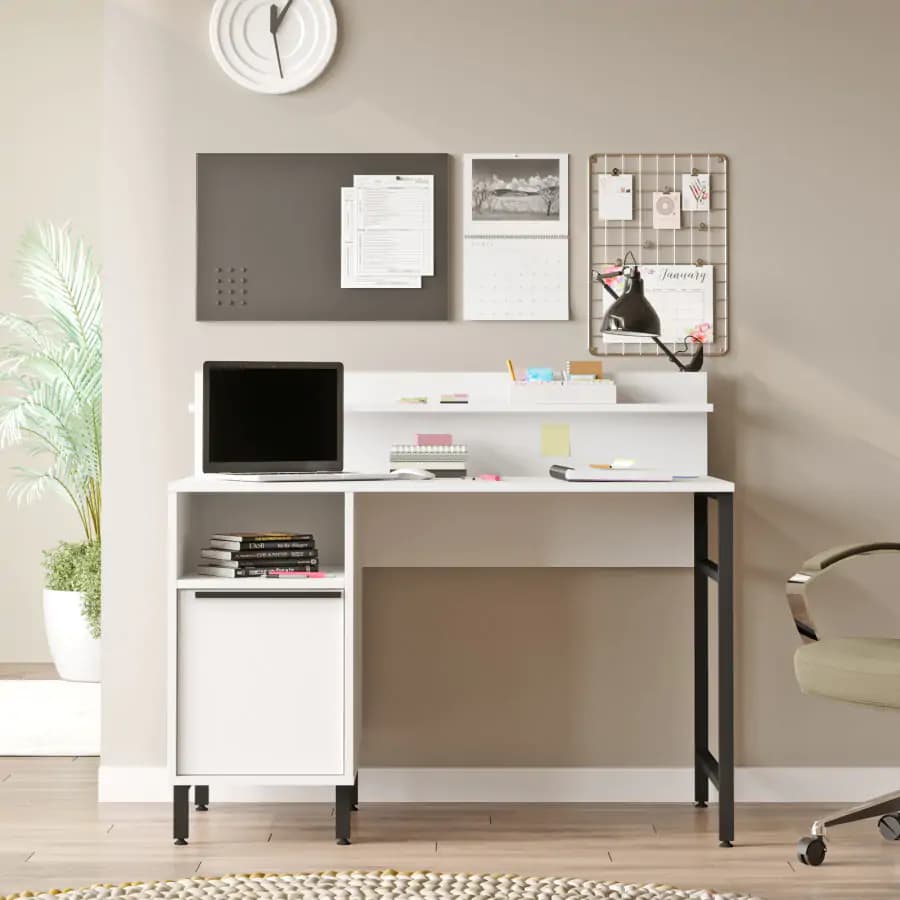 Casarredo Psací stůl MAZAPIL - bílá