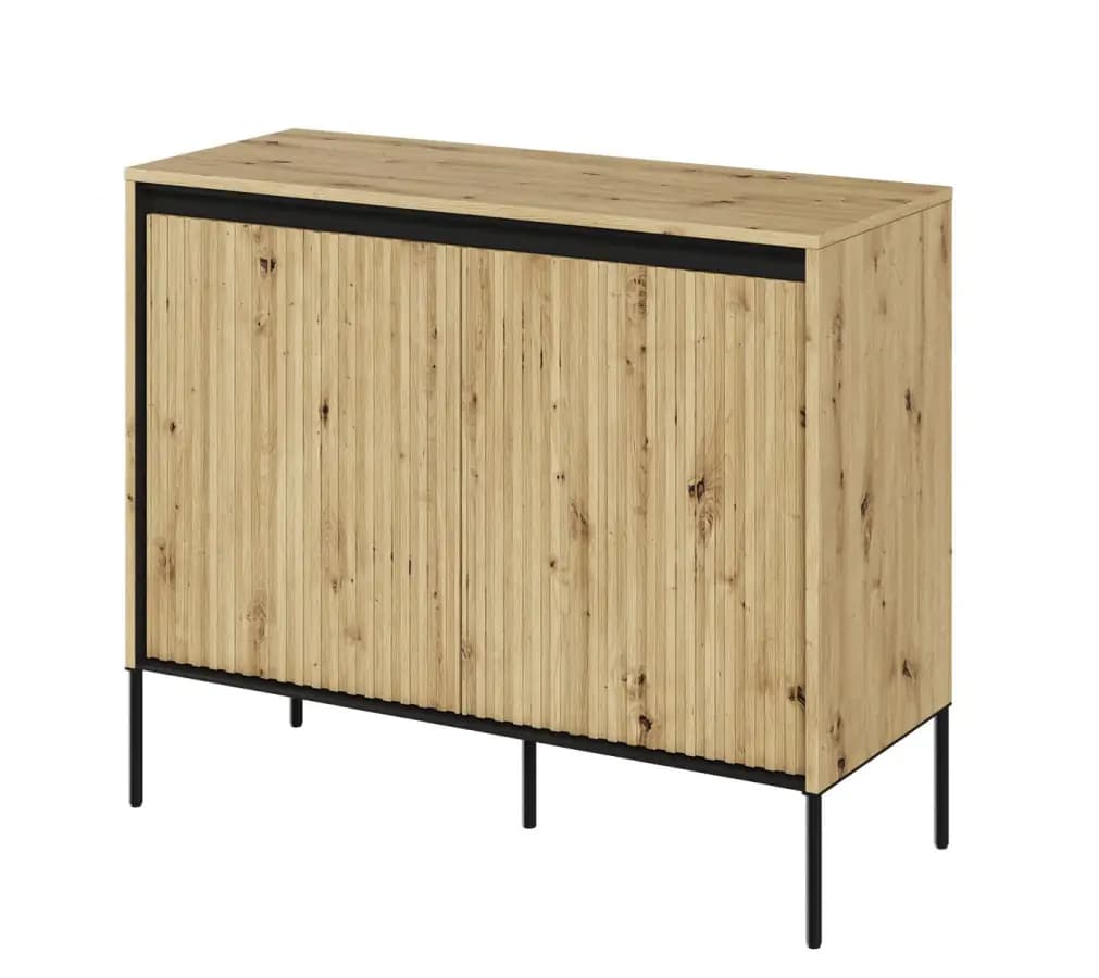 Casarredo Komoda 2D s LED IPOLIS - dub artisan - náhled 4