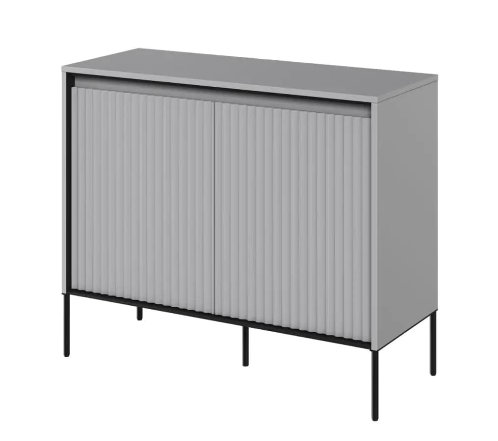Casarredo Komoda 2D s LED IPOLIS - šedá - náhled 4