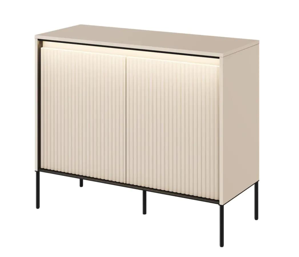 Casarredo Komoda 2D s LED IPOLIS - písková