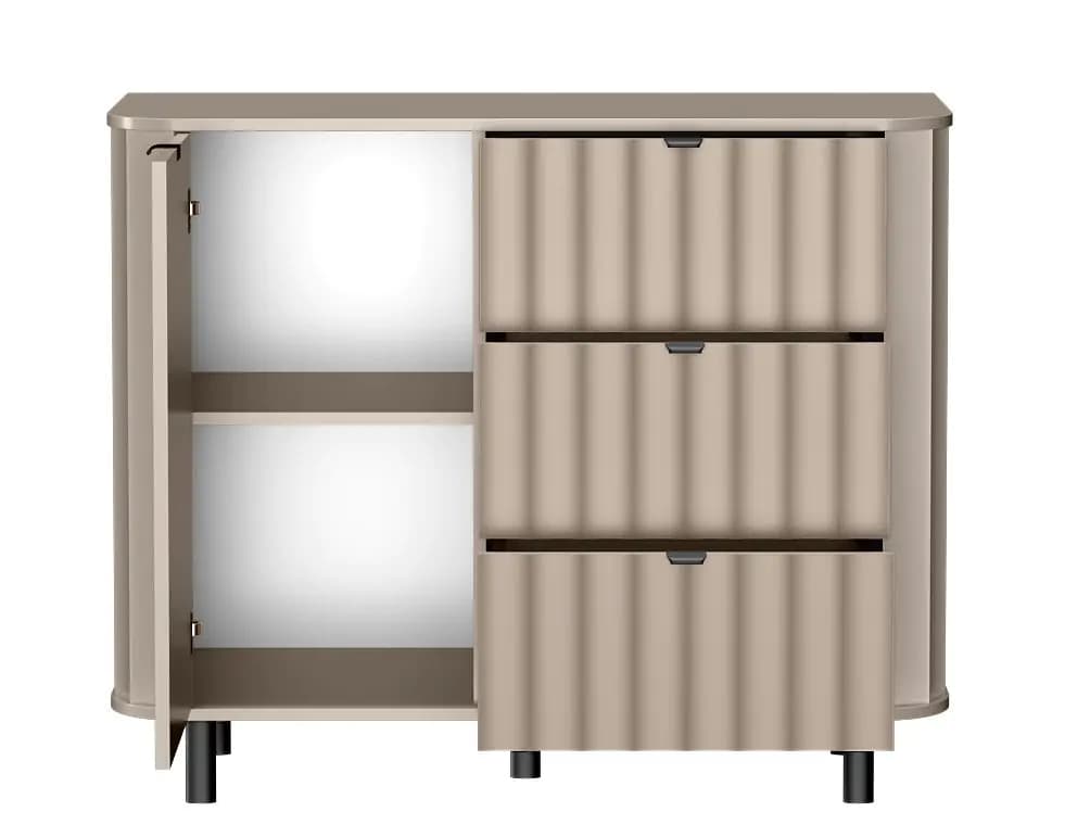 Casarredo Komoda 1D3S JOLY - clay gray - náhled 4
