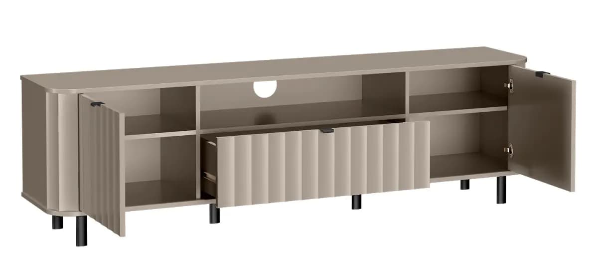 Casarredo Televizní stolek 2D1S JOLY - alpská bílá - náhled 5