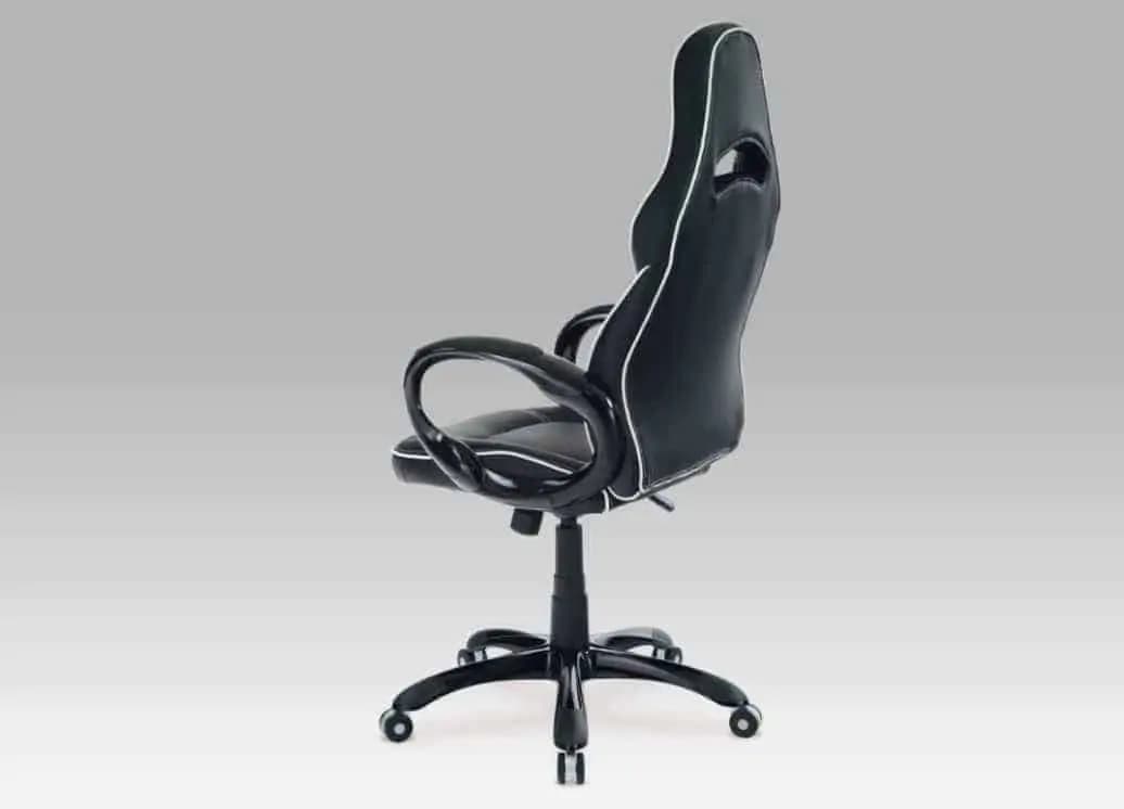 Autronic Kancelářská židle KA-E490, černá - náhled 2