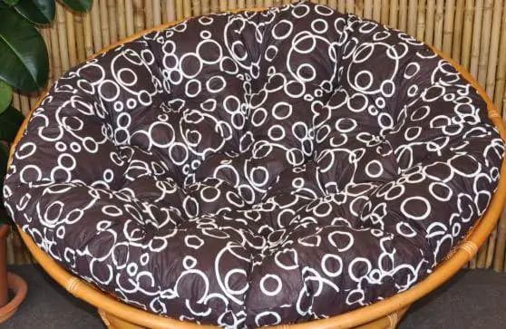 Axin Trading Polstr na křeslo papasan 110 cm levandule - náhled 4