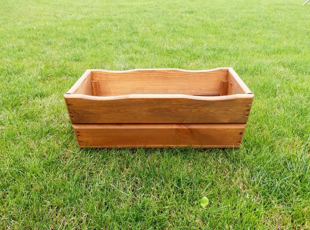 Rojaplast Zahradní TRUHLÍK 44cm - hnědý - náhled 3