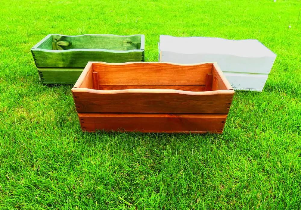 Rojaplast Zahradní TRUHLÍK 44cm - hnědý - náhled 4