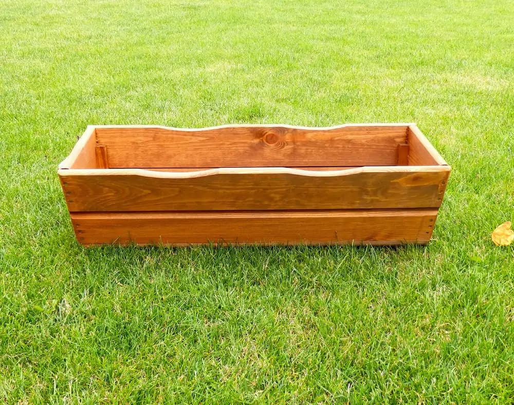 Rojaplast Zahradní TRUHLÍK 64cm - hnědý - náhled 3