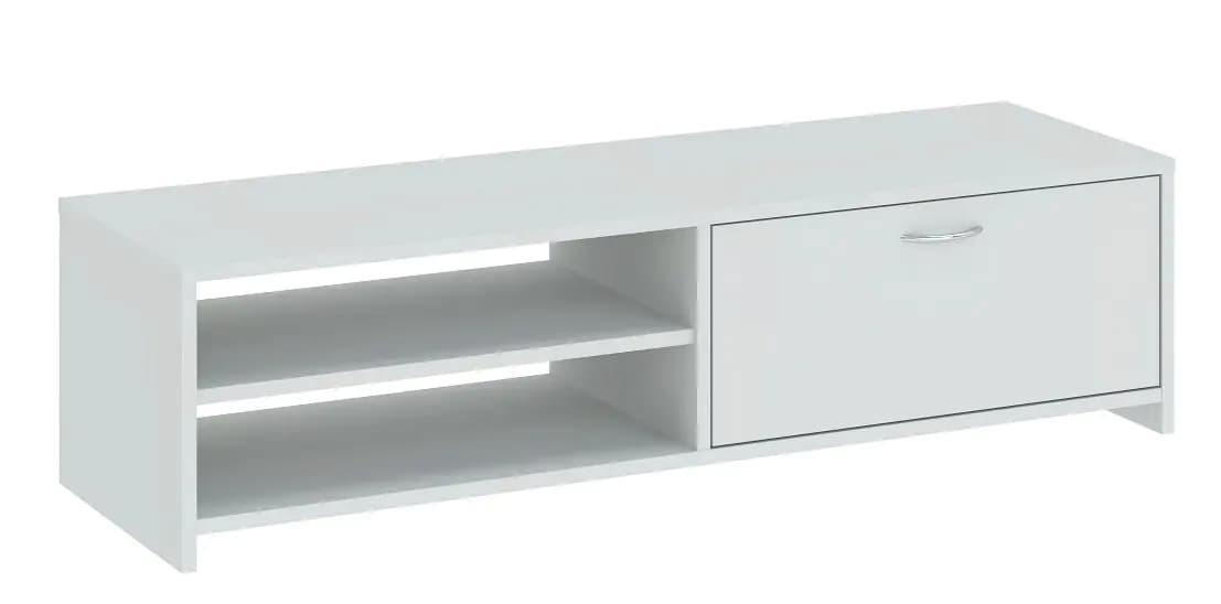 Casarredo Televizní stolek 1D CARINO - bílá
