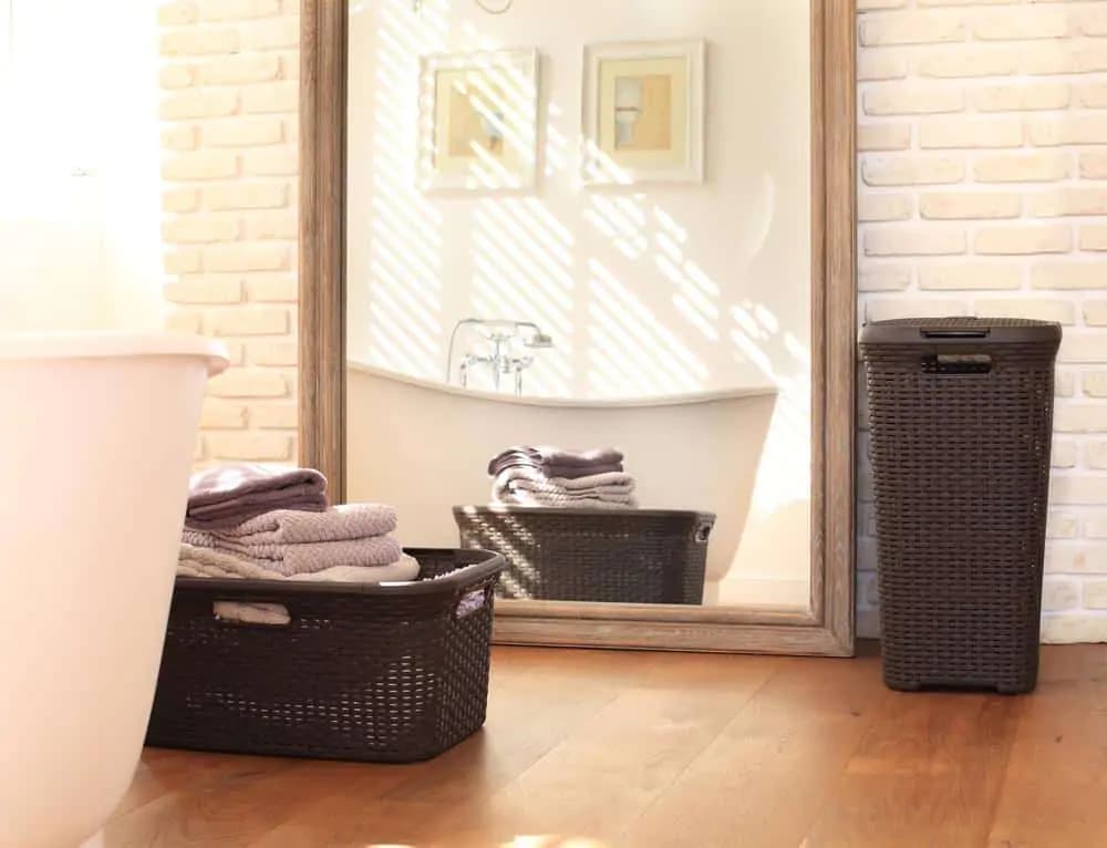 Curver Koš na čisté prádlo RATTAN STYLE 45L - hnědý - náhled 3