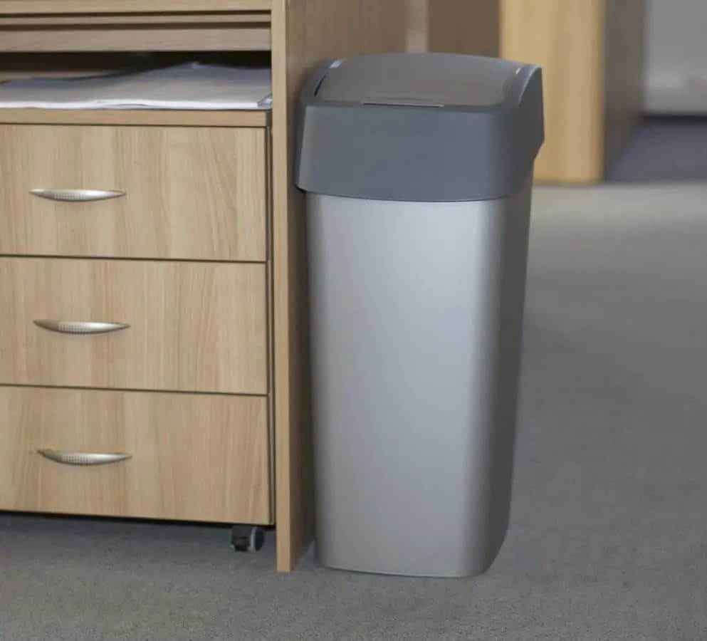 Curver Odpadkový koš FLIPBIN 45L - šedý - náhled 3