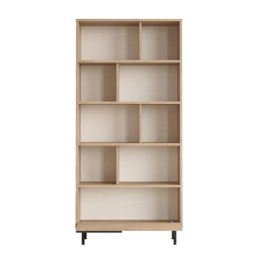 Casarredo Regál SALTILO - dub/jutový vzor - náhled 3