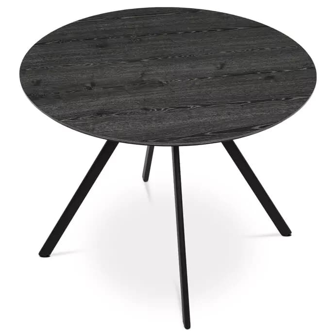 Autronic Jídelní stůl kulatý HT-R5010 GREY - náhled 3