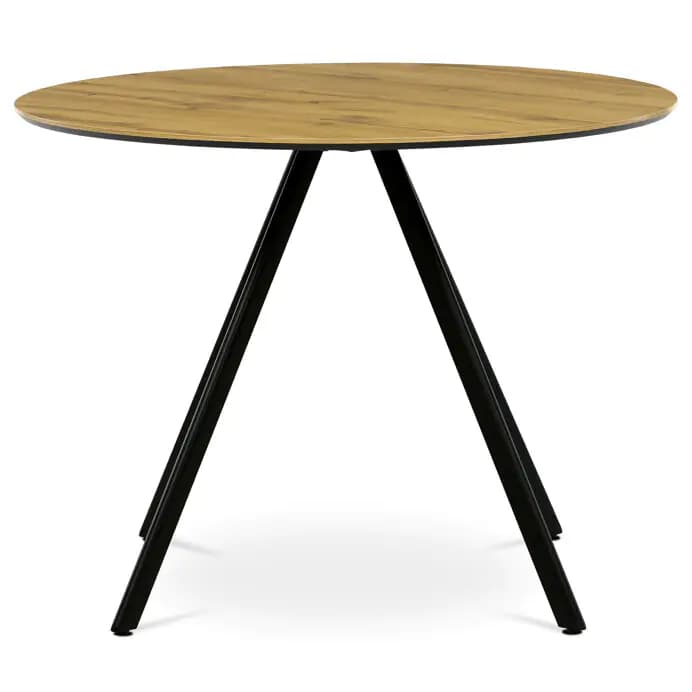 Autronic Jídelní stůl kulatý HT-R5010 OAK - náhled 2