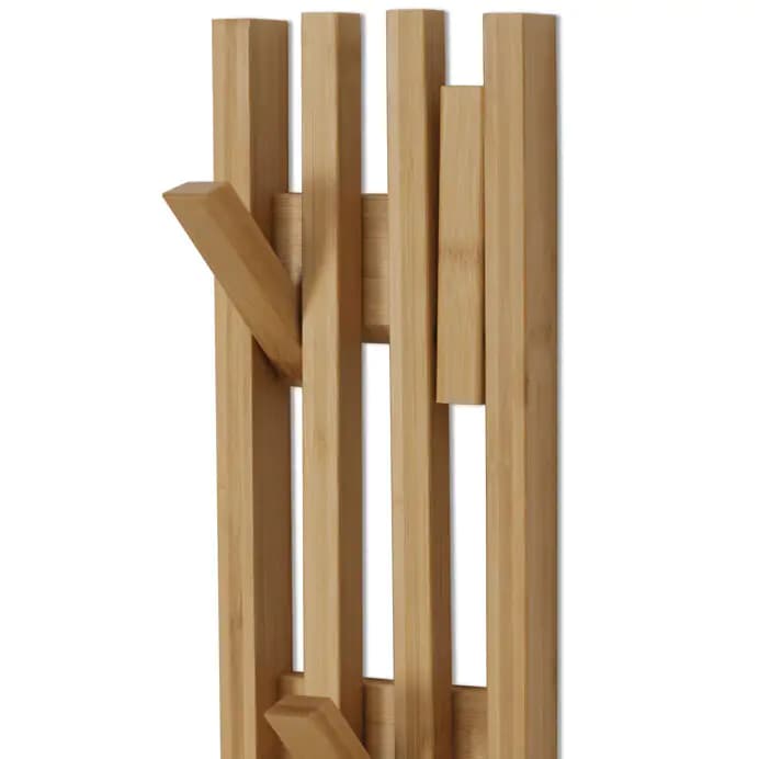 Autronic Věšák bambus DR-B023 NAT - náhled 4