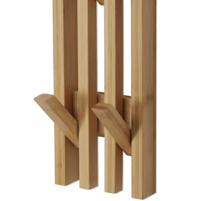 Autronic Věšák bambus DR-B023 NAT - náhled 5