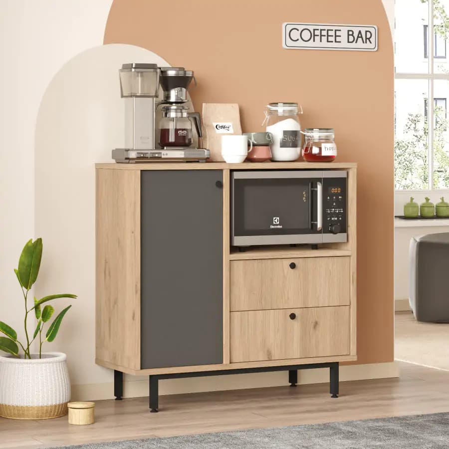 Casarredo Kuchyňská skříňka GARCIA - dub/antracit - náhled 4
