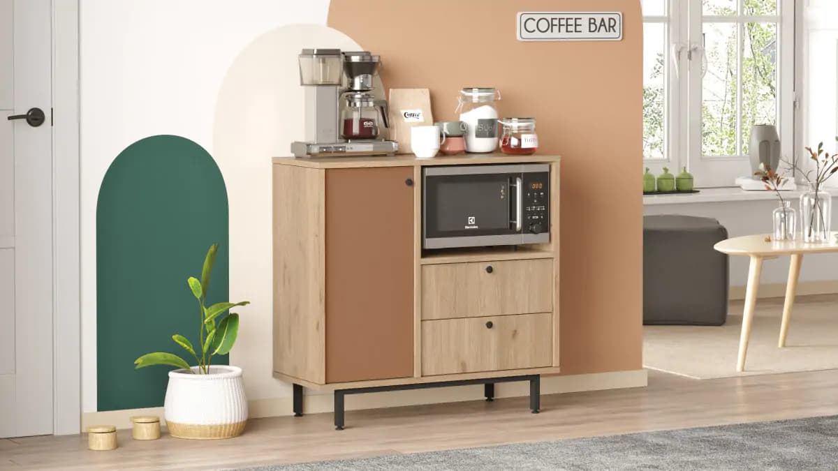 Casarredo Kuchyňská skříňka GARCIA - dub/cihlová - náhled 5