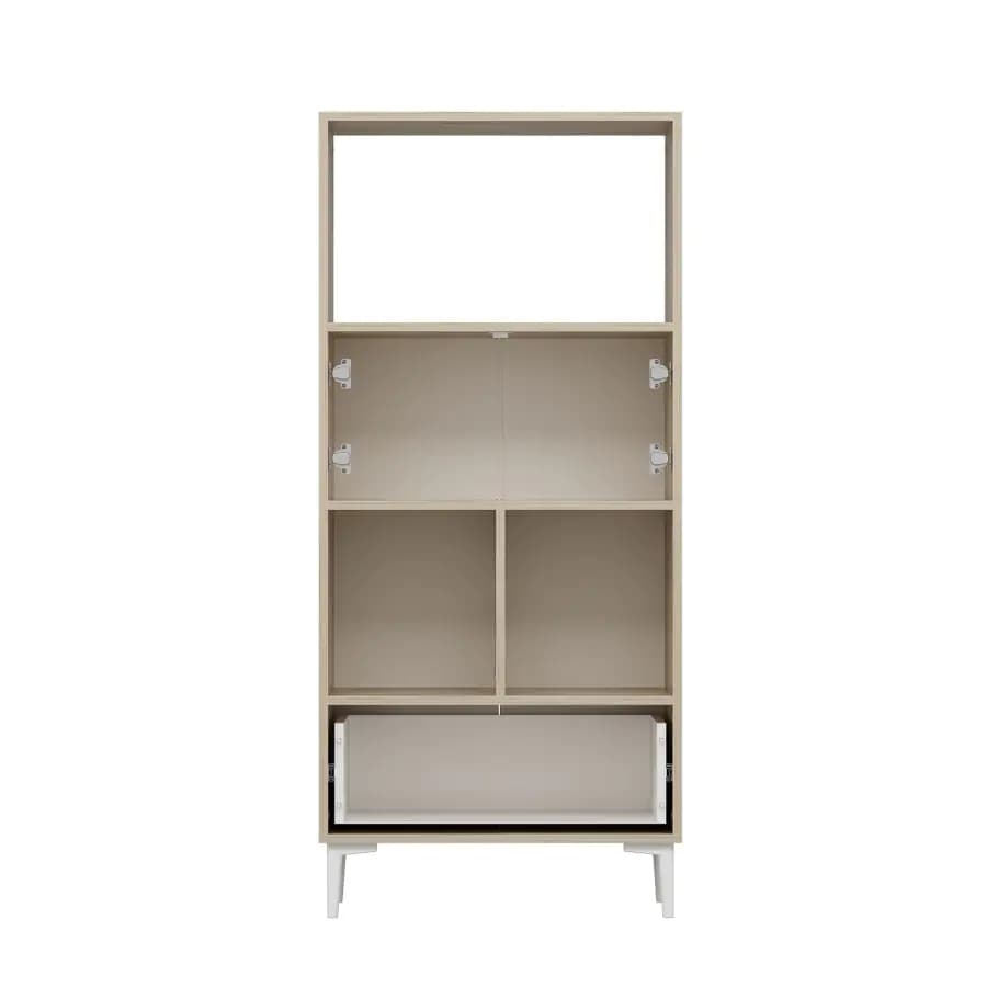 Casarredo Kuchyňská skříňka GLYFA - bílá/dub - náhled 3