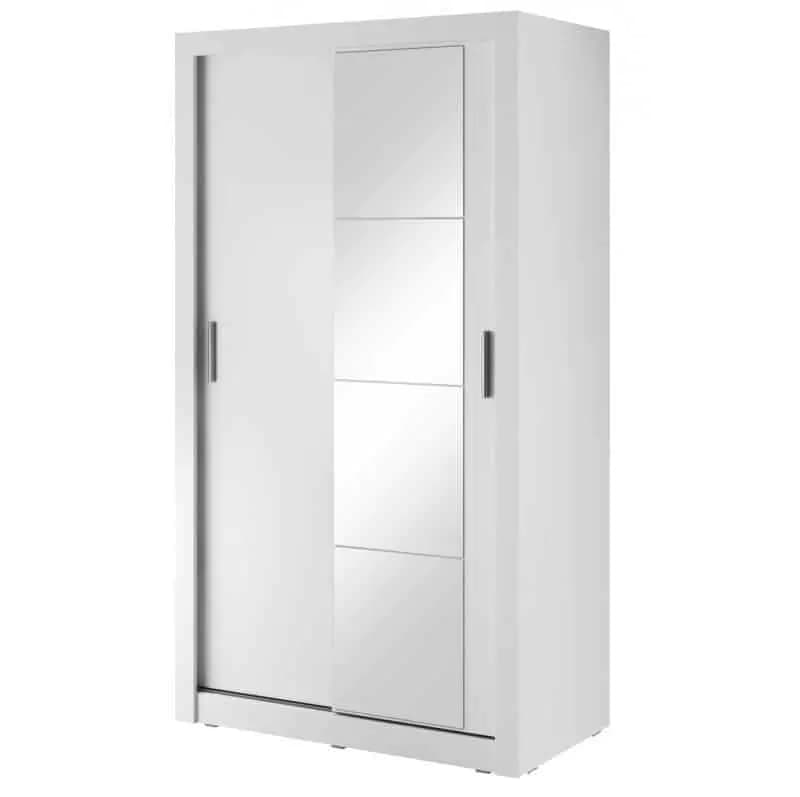 Casarredo Šatní skříň 06 ARTI 120 bílá zrcadlo - náhled 2