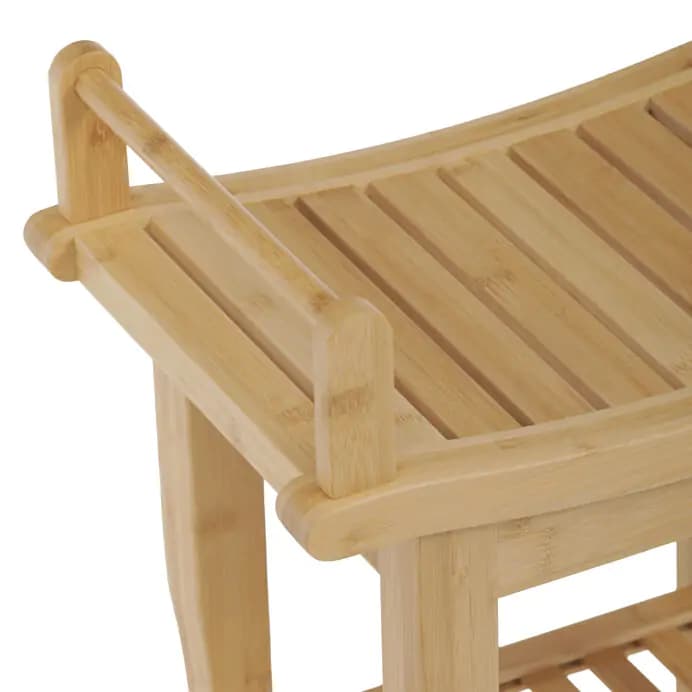 Autronic Stolička bambus DR-B063 NAT - náhled 4