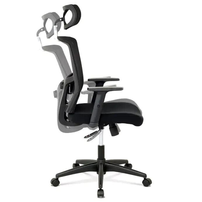 Autronic Kancelářská židle s podhlavníkem KA-B1013 BK - náhled 2