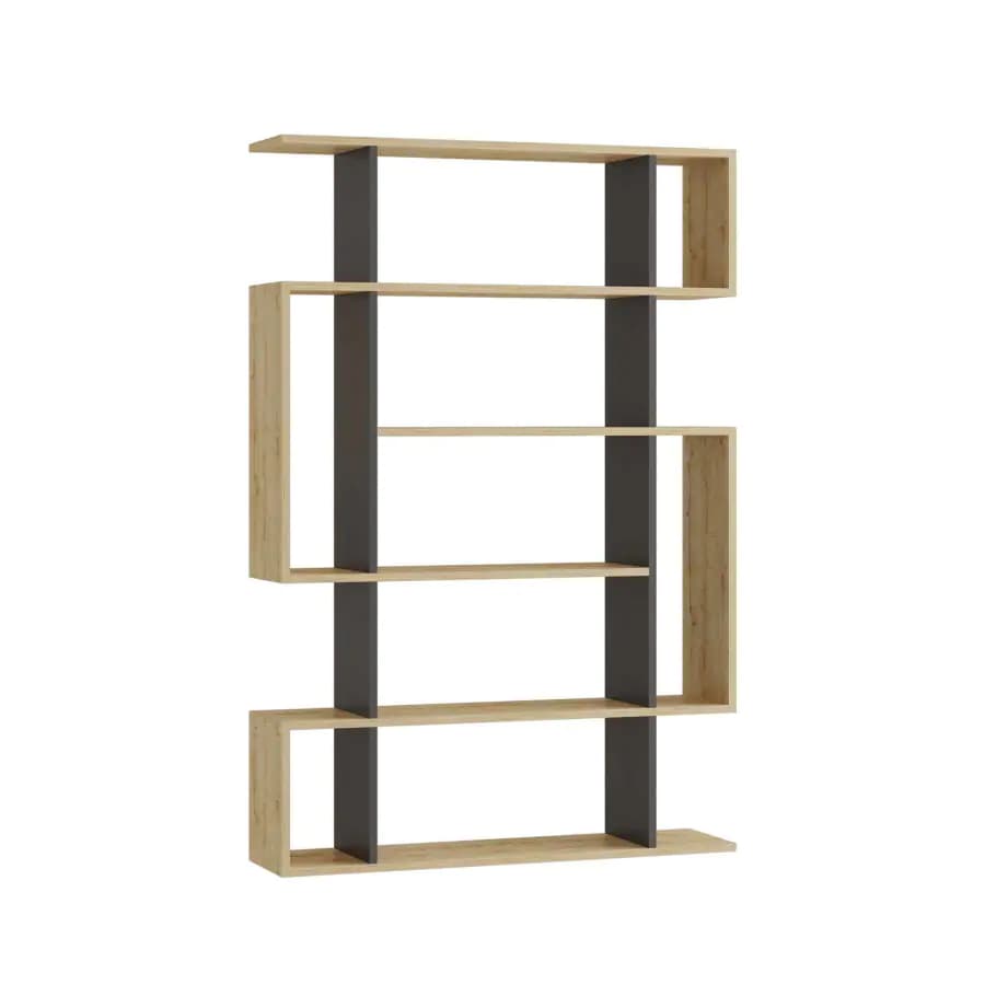 Casarredo Regál, knihovna MYRTALE - dub/antracit
