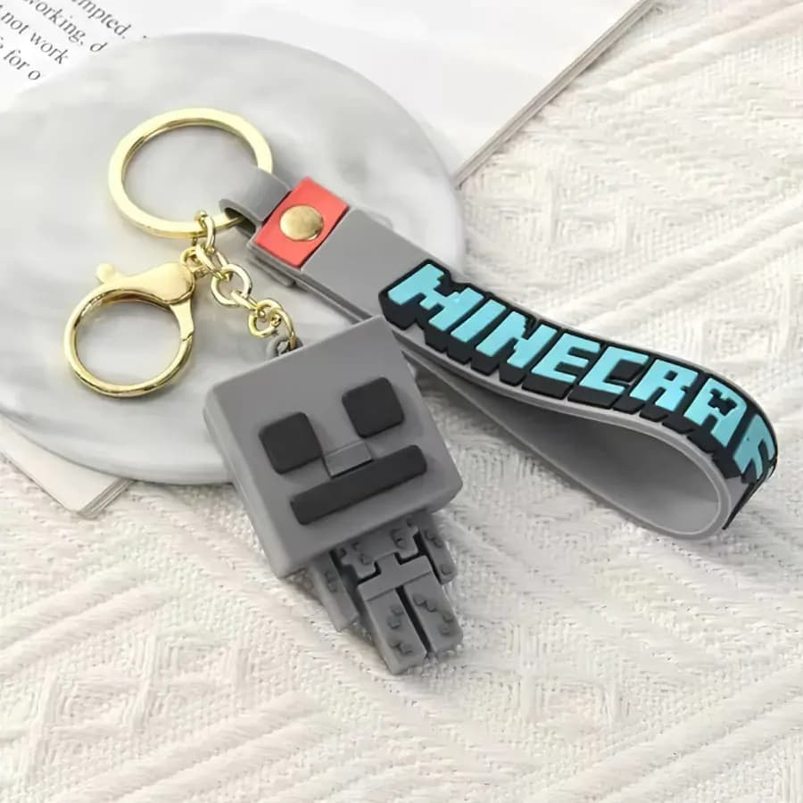 Bagito Dětská klíčenka Minecraft Skeleton PKBA2190 - náhled 2