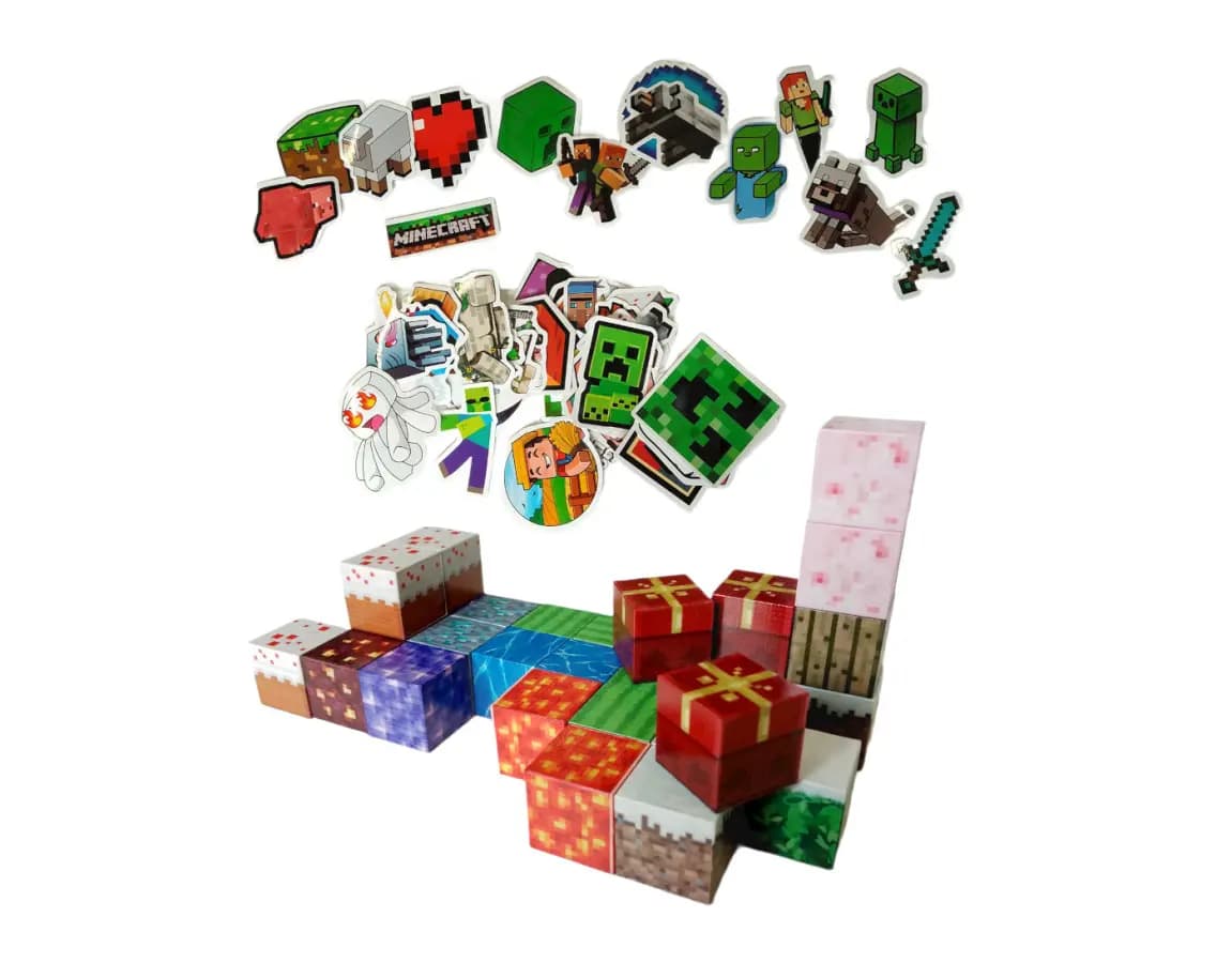 ATAN Adventní kalendář Minecraft MSTB2334 - rozbaleno - náhled 2