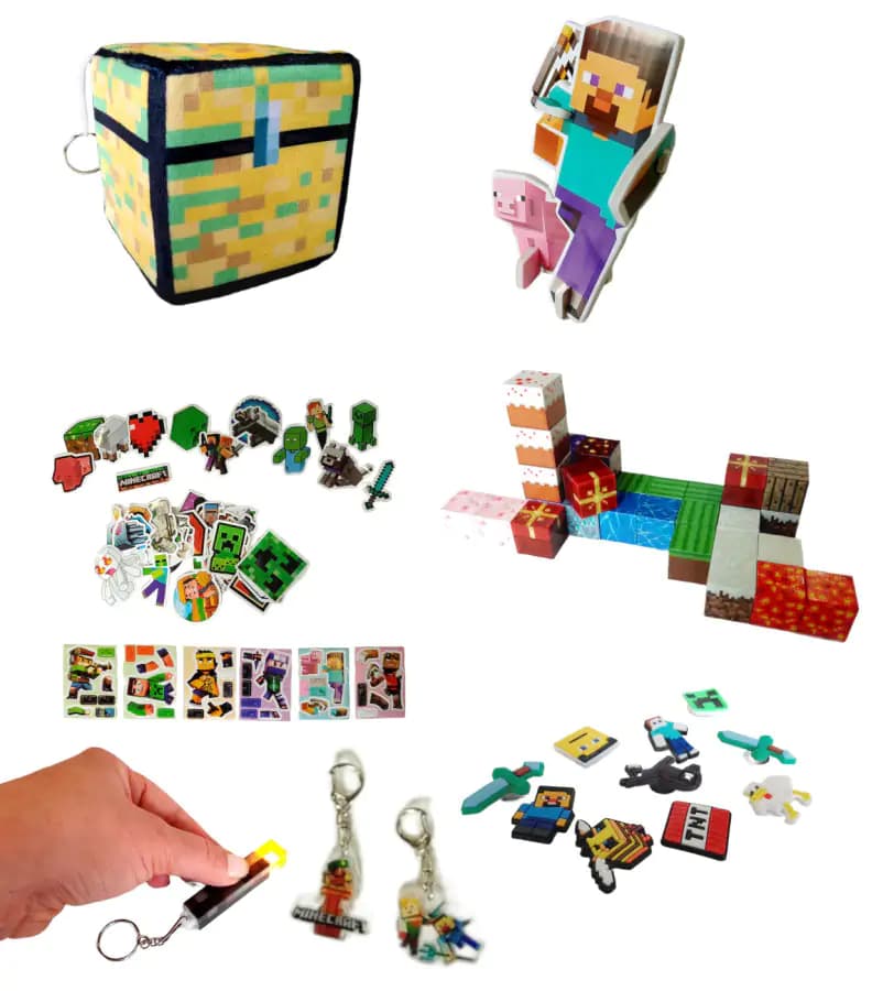 ATAN Adventní kalendář Minecraft MSTB2334 - rozbaleno - náhled 5