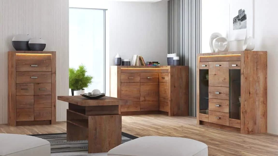 Casarredo Závěsná vitrína INDIANAPOLIS I-21 jasan světlý - náhled 4