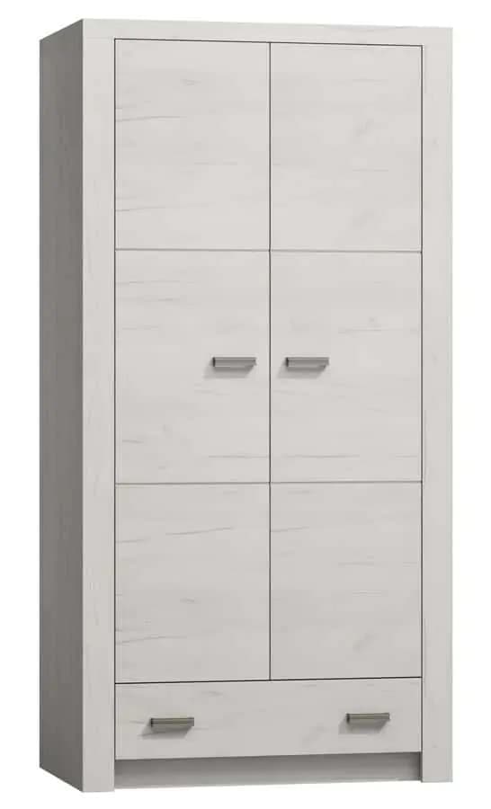 Casarredo Šatní skříň INDIANAPOLIS I-1 jasan bílý