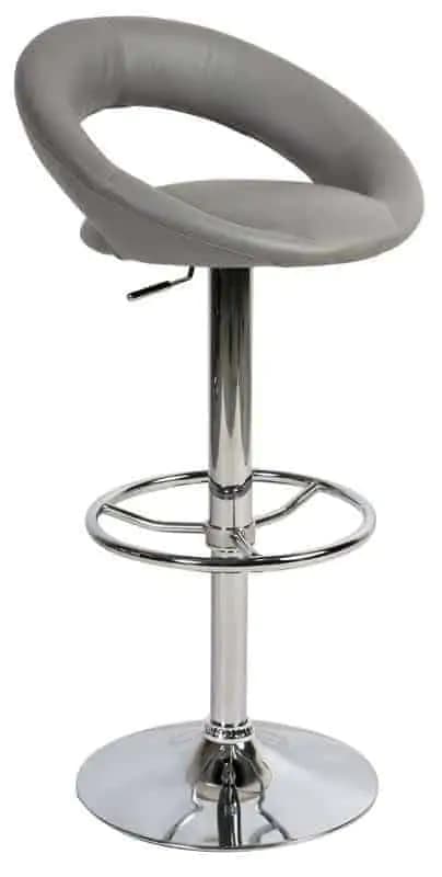 Casarredo Barová židle KROKUS C-300 šedá