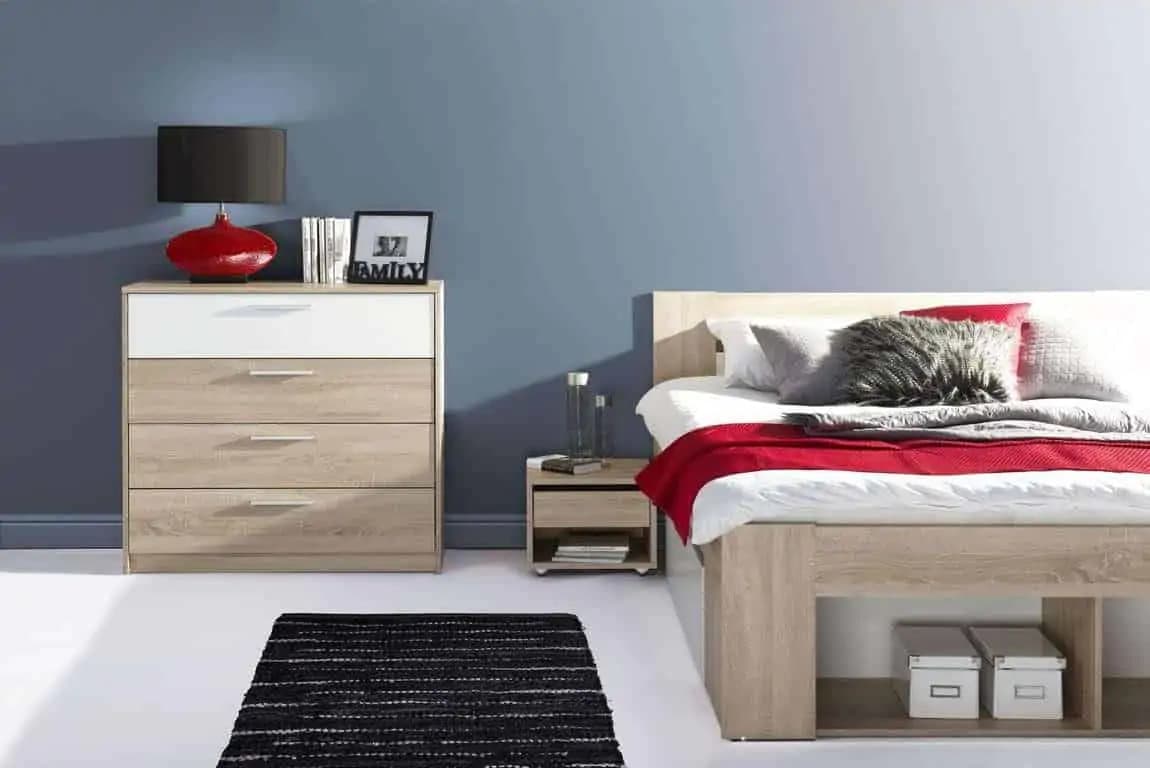 Casarredo Postel 140 MILO s nočními stolky - náhled 4