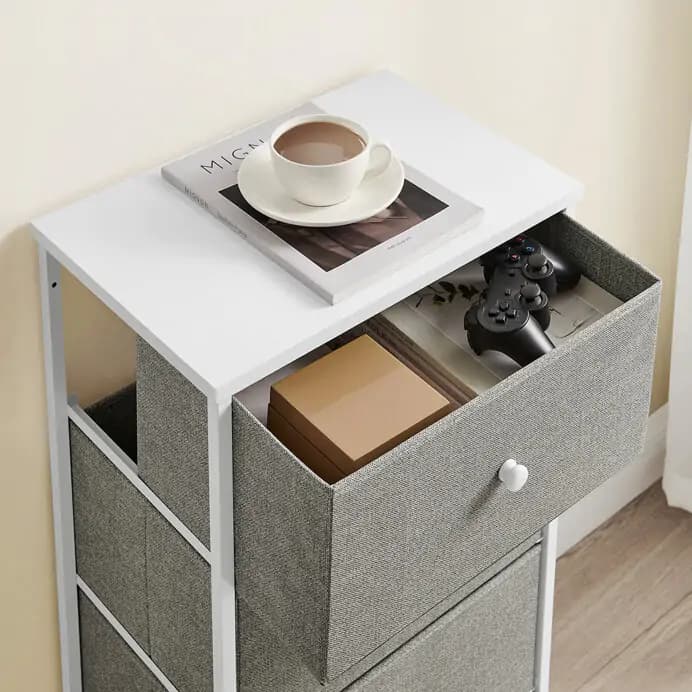 Autronic Regál/komoda AUK-E1031 GREY - šedá - náhled 3