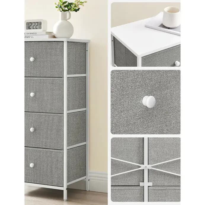 Autronic Regál/komoda AUK-E1031 GREY - šedá - náhled 4
