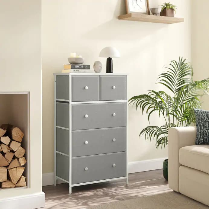 Autronic Regál/komoda AUK-E1051 GREY - šedá - náhled 2