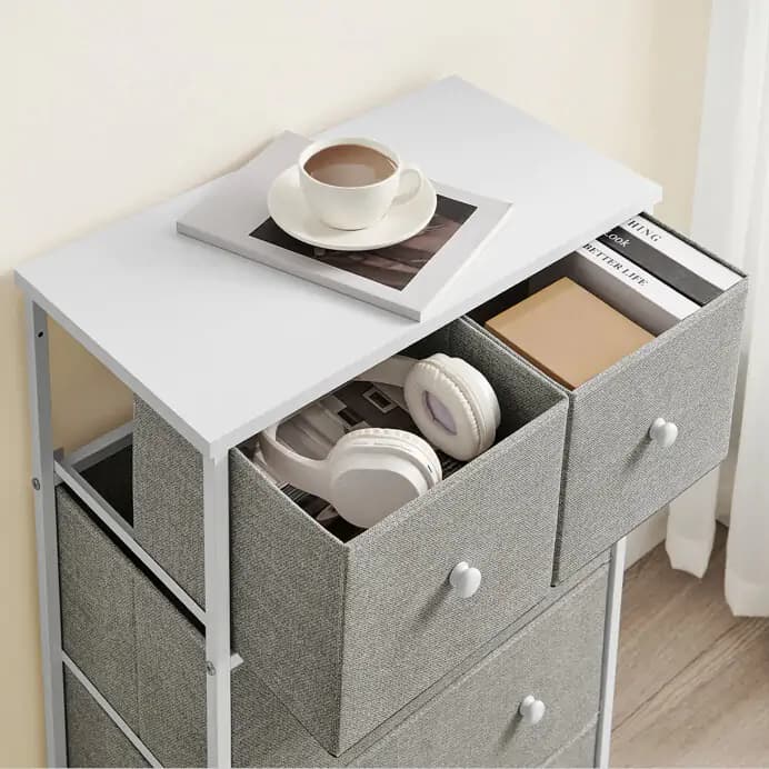 Autronic Regál/komoda AUK-E1051 GREY - šedá - náhled 3